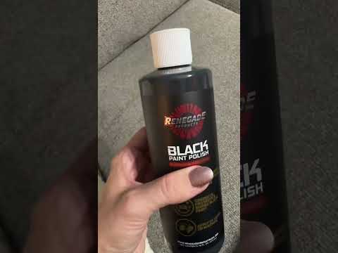 This Renegade Black Paint Polish with Ceramic + Graphene blend is the glow-up your ride’s been