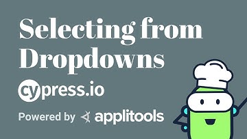 Selecting from Dropdowns with Cypress - Test Automation Cookbook