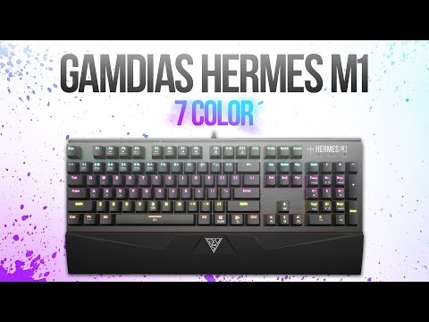 БОГ ТОРГОВЛИ ГЕРМЕС! МЕХАНИЧЕСКАЯ КЛАВИАТУРА и ОБЗОР GAMDIAS HERMES M1 7 Color БОГ ТОРГОВЛИ ГЕРМЕС! МЕХАНИЧЕСКАЯ КЛАВИАТУРА и ОБЗОР GAMDIAS HERMES M1 7 Color