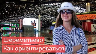 Москва. Шереметьево. Терминал B. Как ориентироваться, как найти парковку для каршеринга. Airbus А350