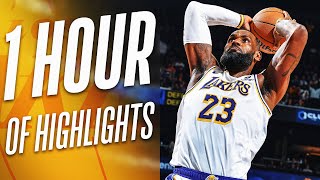 1 Hour of LeBron James DOMINANTING In Year 21  | #BESTofNBA