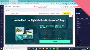 How To Build A Website for FREE in 2022 (GroovePages Tutorial for Beginners)