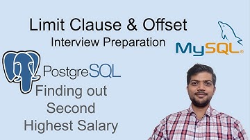 Limit Clause & Offset in SQL with Second Highest Salary Interview Question | Pagination in MySQL