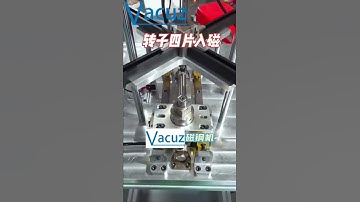 4 Pcs Rotor Magnetic Steel Insertion Automatic Stator Coil Magnetic Steel Filling Machine