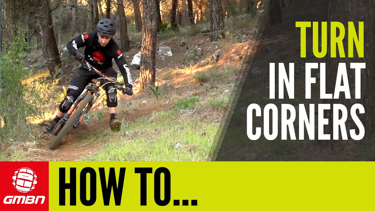 mountain bike caloi How To Turn In Flat Corners | Mountain Biking Skills