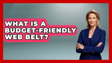 What Is A Budget-friendly Web Belt? - The Sharp Dressed Gent