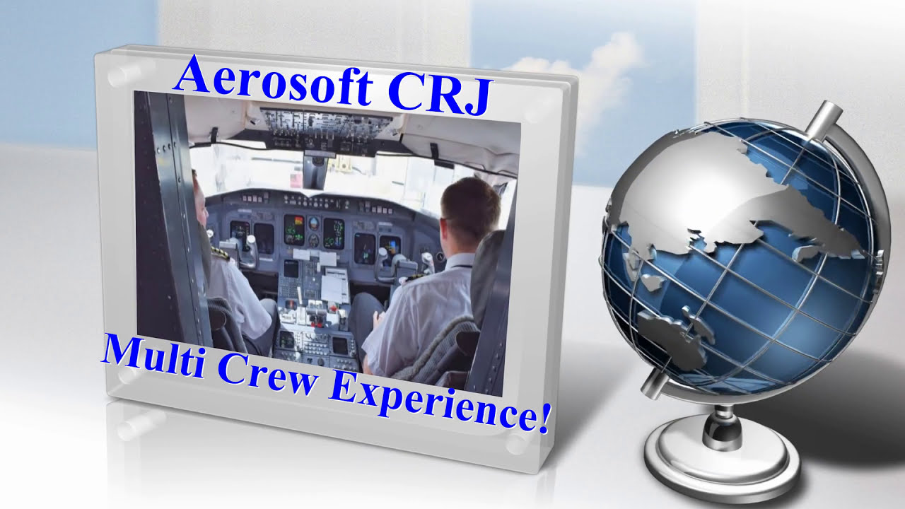 P3d Aerosoft CRJ 700 with Multi Crew Experience Full Voice Control