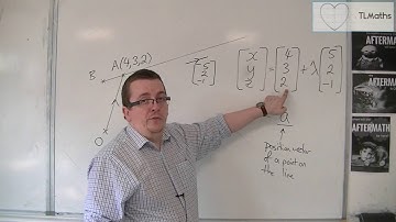 OCR MEI Core 4 4.08 The Vector Equation of a Line