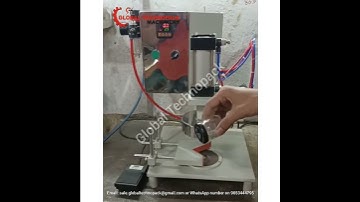 HOW TO OPERATE - LUG BOTTLE MATEL CAP LOCKING SEALING || LUG CAPPING MACHINE || LUG CAPPER MACHINE