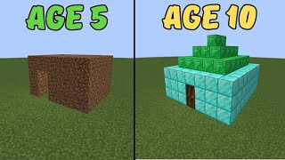 how to build houses at different ages