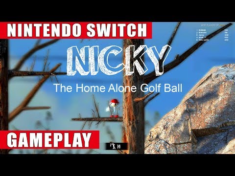 Nicky: The Home Alone Golf Ball Nintendo Switch Gameplay