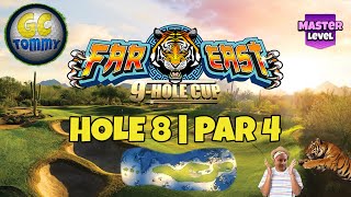 Master, QR Hole 8 - Par 4, EAGLE - Far East 9-Hole cup, *Golf Clash Guide*