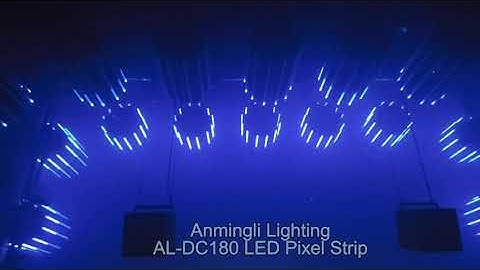 Nightclub Lighting show in China/ LED Pixel Mapping Strip Lighting Design/ Anmingli Lighting