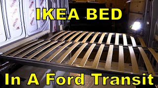 Ford Transit DIY Conversion | Part 6 - Removable Ikea Van Build Bed Platform