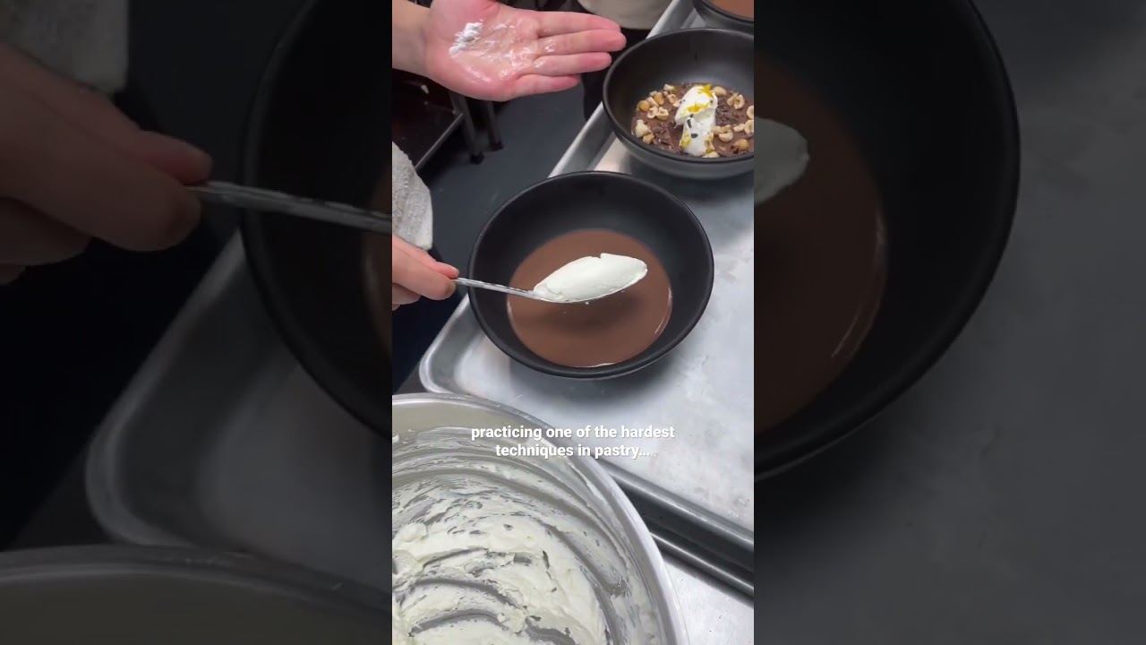 one of the hardest techniques in pastry…