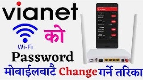 How To Change Vianet Wifi Password | vainet wifi hide | wifi password change | hide wifi qr code