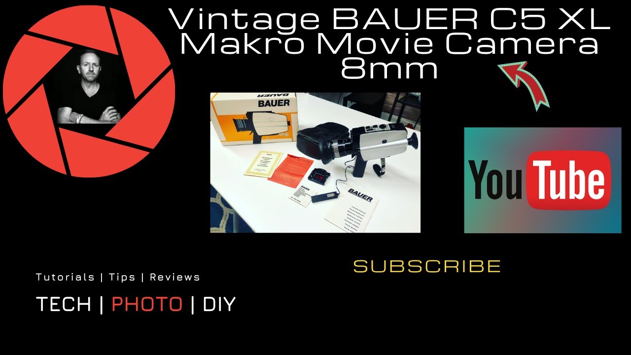 Vintage BAUER C5 XL Makro Movie Camera 8mm - YouTube