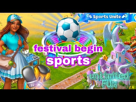 #Paradise Island 2 🏝️ : #Sports festival Event begin - 🧿 Full review how to win 🎉