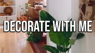 DECORATE WITH ME | Help me decorate! | Bohemian Chic Loft