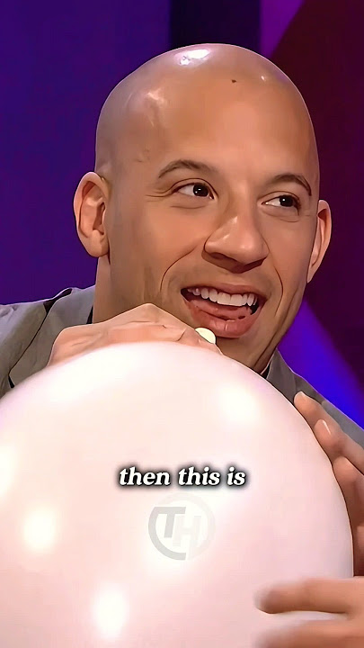 Vin Diesel inhaled helium for the first time‼️#shorts#vindiesel