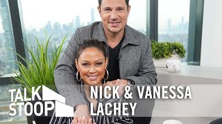 &quot;Love is Blind&quot; hosts, Nick and Vanessa Lachey Talk Their Hit Netflix Show &amp; Marriage | Talk Stoop
