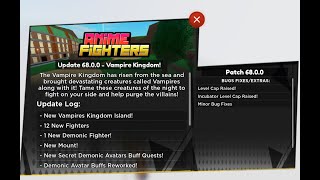 UPD 68 In Anime Fighters Simulator!