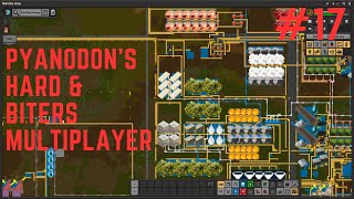Factorio Pyanodons Hard Biters Multiplayer Journey #17