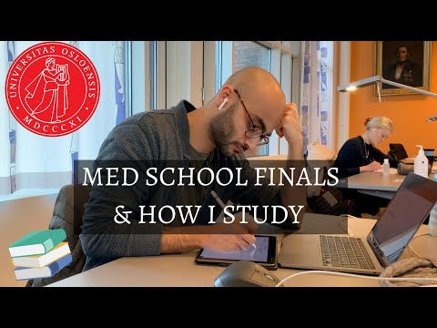 Studying for Med School Finals Vlog | Exam Season Begins | University of Oslo