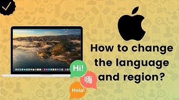 How to change the language and region on MacBook? - MacBook Tips