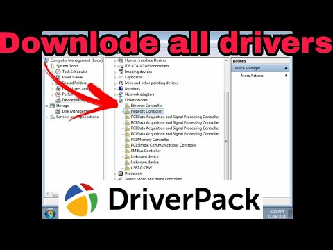 INSTALLING WINDOWS 7 ALL DRIVERS FOR FREE FROM DRIVER PACK SOLUTION