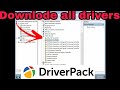 Installing windows 7 all drivers for free from driver pack solution