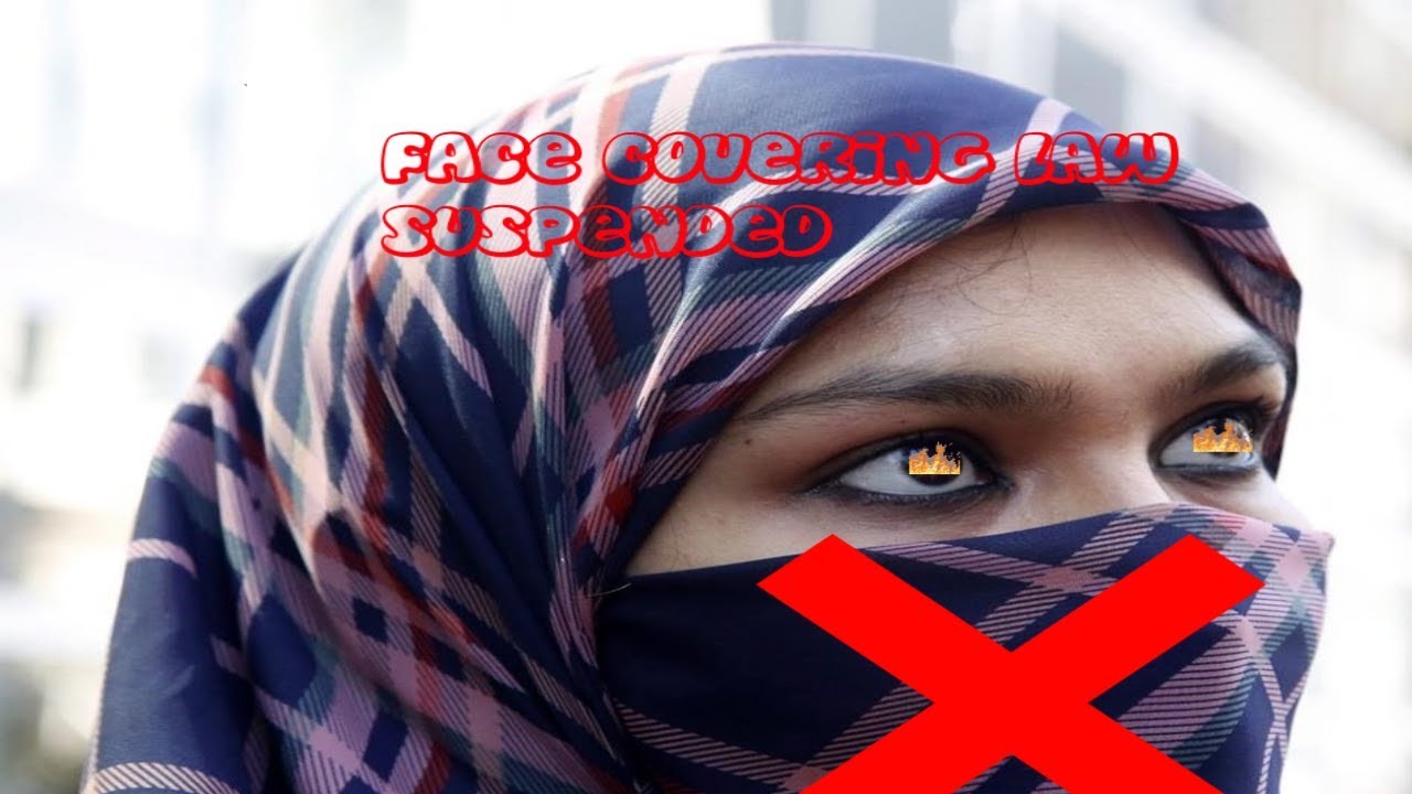 Quebec's face covering law is suspended again YouTube