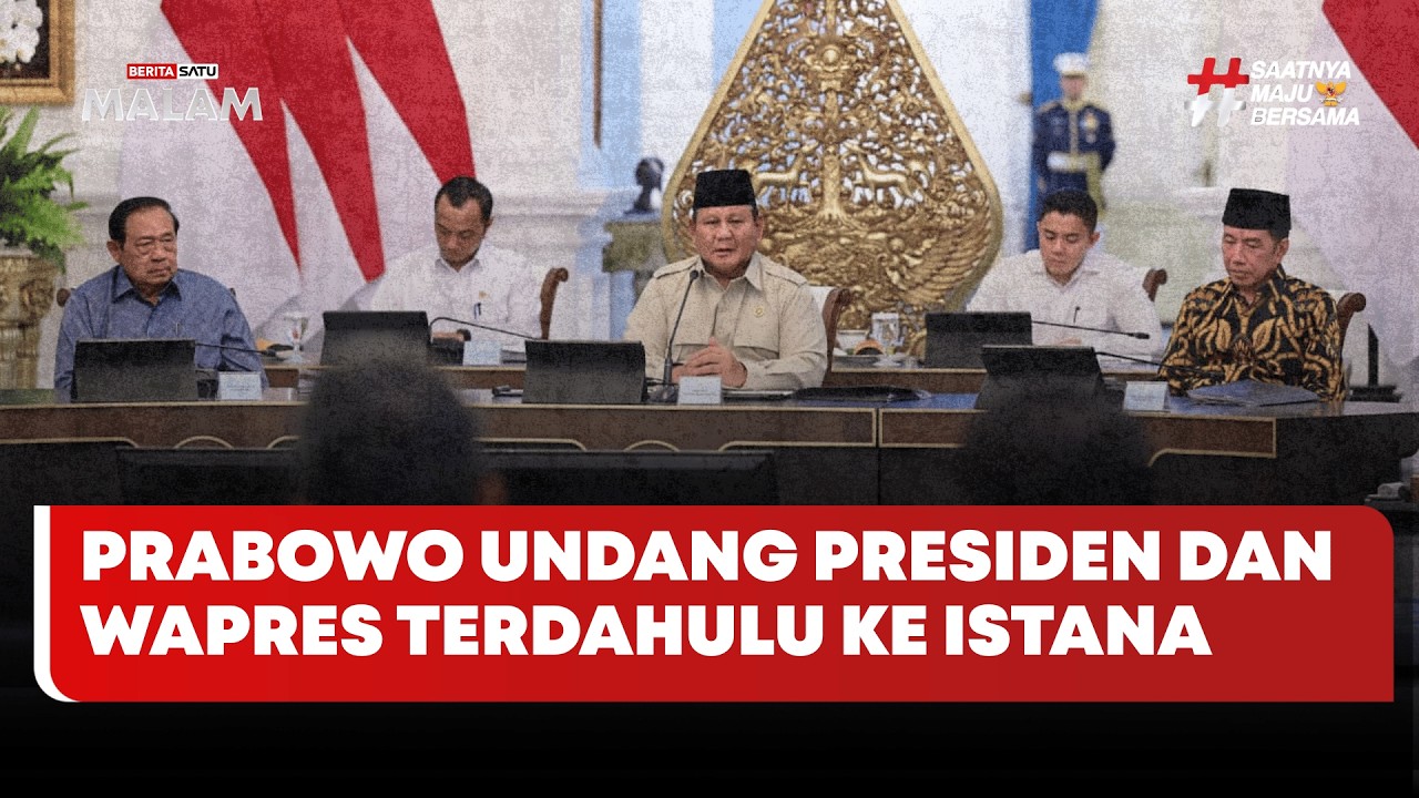 🔴 LIVE | Prabowo Undang Presiden & Wapres Terdahulu Ke Istana - Beritasatu Malam