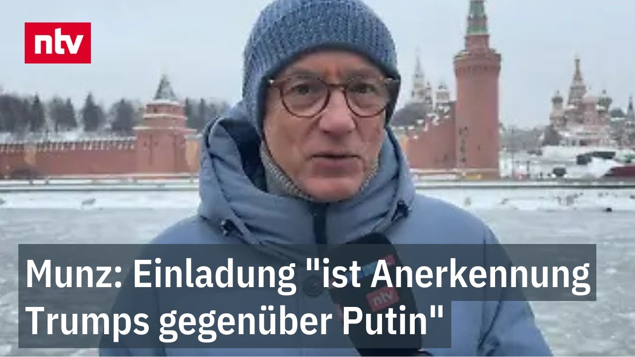 Munz: Einladung "ist Anerkennung Trumps gegenüber Putin" - Russland soll in Friedensrat | ntv