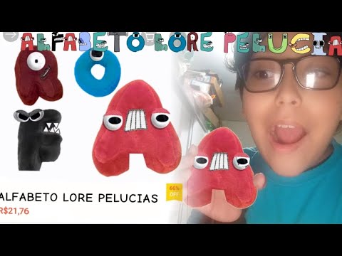 Alphabet Lore - Pelúcia Alta Qualidade