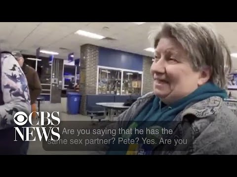 Iowa caucus-goer tries to change vote after learning Pete Buttigieg is gay