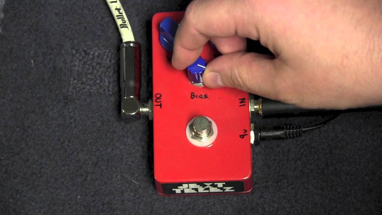 Jext Telez Prototype Fuzz Face Guitar Effect Demo - YouTube