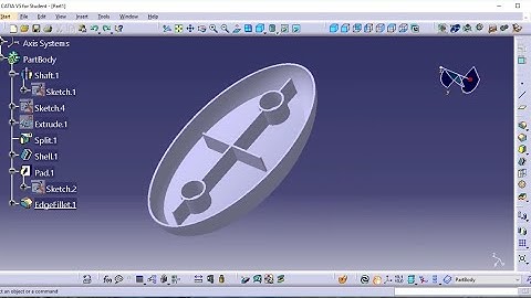 Catia Tutorial| complex part design in catia for the beginners