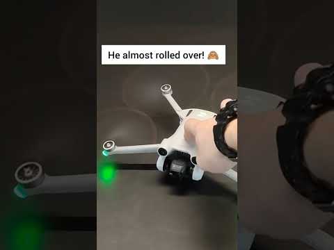 DJI Mini 3 Pro - без пропеллера 😱 #shorts