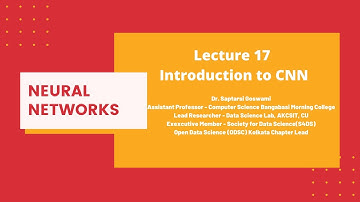 Lec 17 Introduction to CNN