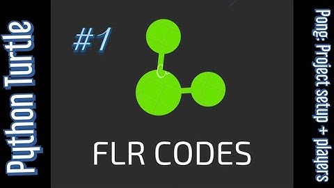 Python Turtle 🐢- Ping Pong #1 Project Setup + Players