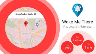 WakeMeThere - GPS Alarm from MapFactor [Android] (2018) screenshot 2