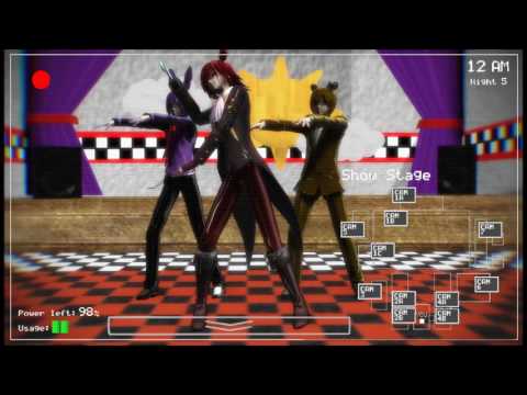 [MMD x FNAF]
