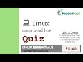Linux command line quiz for beginners  2c