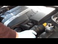 How to remove cover from a Mercedes-Benz engine