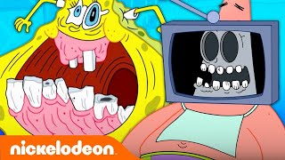 SpongeBob's Toothiest Moments 🦷 | Nickelodeon Cartoon Universe