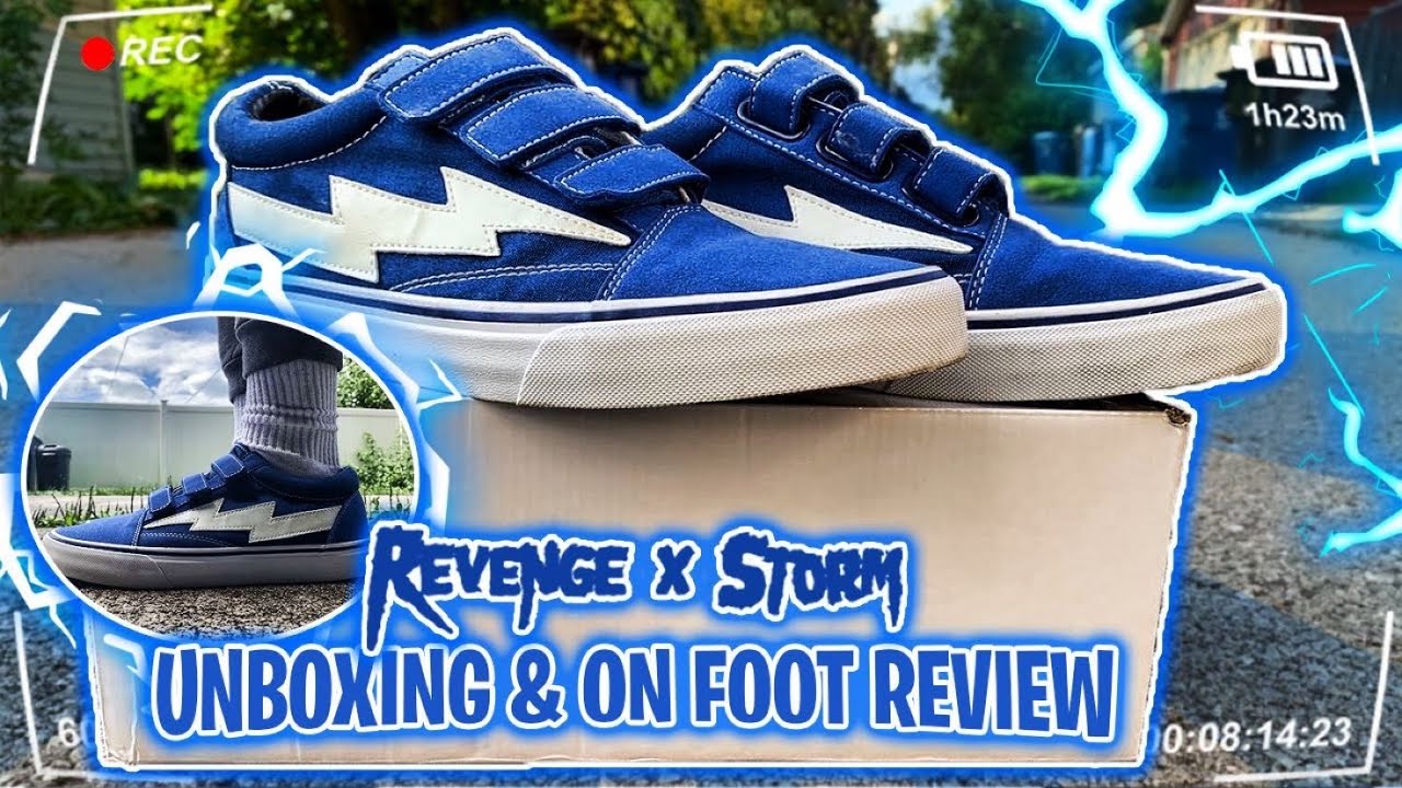 revenge x storm velcro blue