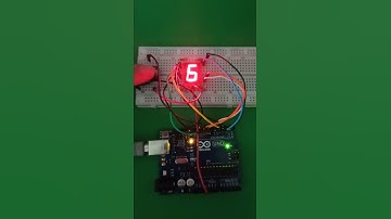 seven segment display Arduino #shorts