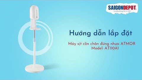 #28|🟢Giới thiệu 4 Máy xịt cồn cảm ứng ATMOR