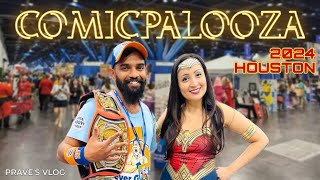 Comicpalooza  Houston 2024 කොමික්කොන් මොන වගේද?? George R. Brown Convention Center tx
